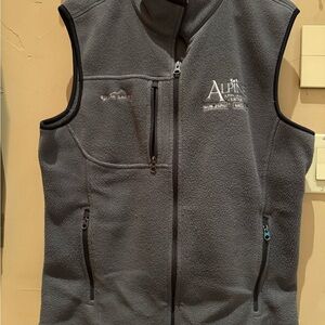 Eddie Bauer Gray Fleece Vest